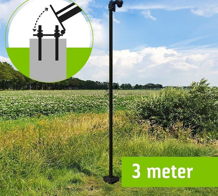 cameramast-met-kantelanker-3-meter-70mm