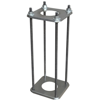 AlarmsystemExpert.co.uk Kameramast 4,5m Mörkgrå, Galvaniserat stål, Åskledare