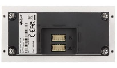 Dahua VTO4202F-MB2. Bouton de sonnette double