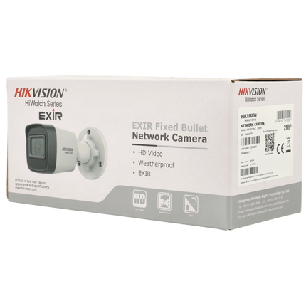 Hikvision HWI-B121H-C, 2MP 2.8mm Bullet ip camera, 20m IR, PoE
