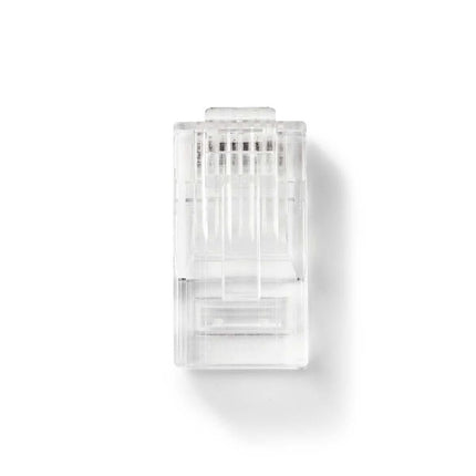 Nedis RJ45 Connecteur CAT5 UTP Pass Through Solid 10 pieces (stiff cores)