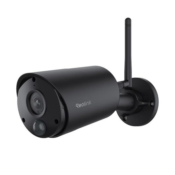 Reolink B320 Black, 3MP WiFi-kamera på batteri, AI-teknik, 2-vägs ljud