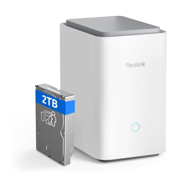 Reolink Home Hub PRO P1, trådlös säkerhetshubb med Multi-Device Management, 2TB HDD, WiFi 6