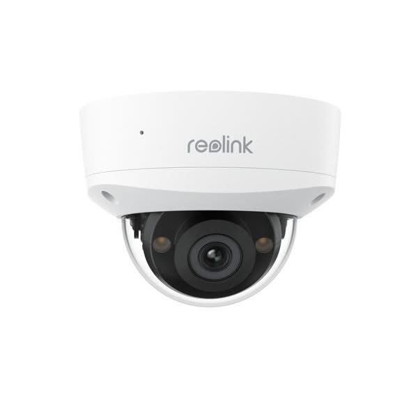 Reolink P337, 8MP 4K vandalsäker PoE-dome-kamera med mörkerseende i färg