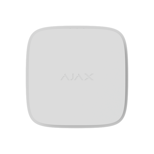 Ajax Systems Ajax Systems FireProtect 2 RB (värme/brand) utbytbara batterier, vit DEMO