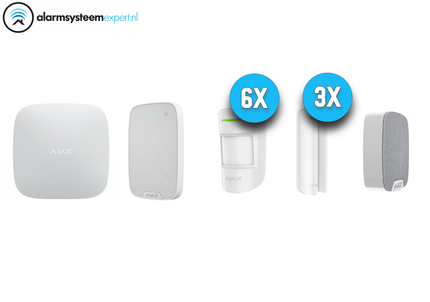 Ajax Systems Ajax Systems Alarm System Kit 5 Wireless (White)