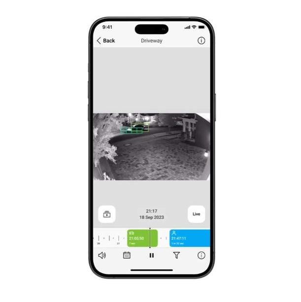 Ajax Systems Ajax Systems BulletCam 5MP Wit IP-Beveiligingscamera