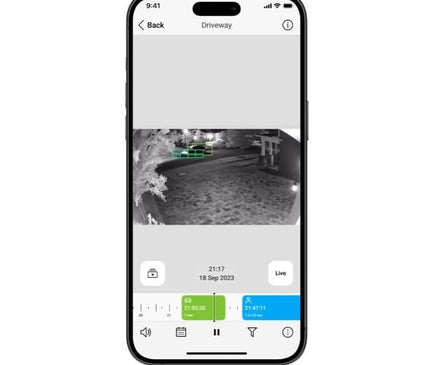 Ajax Systems Ajax Systems BulletCam 5MP Zwart IP-Beveiligingscamera