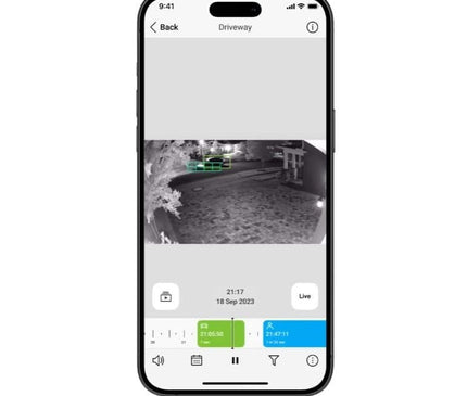 Ajax Systems Ajax Systems BulletCam 8MP Zwart IP-Beveiligingscamera