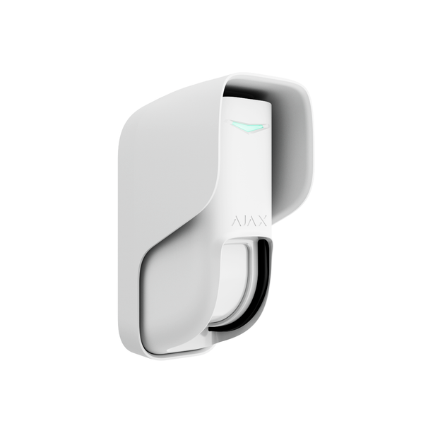 Ajax Systems Curtain Outdoor, trådlös utomhusdetektor för gardiner, djurvänlig, IP55, 12 m