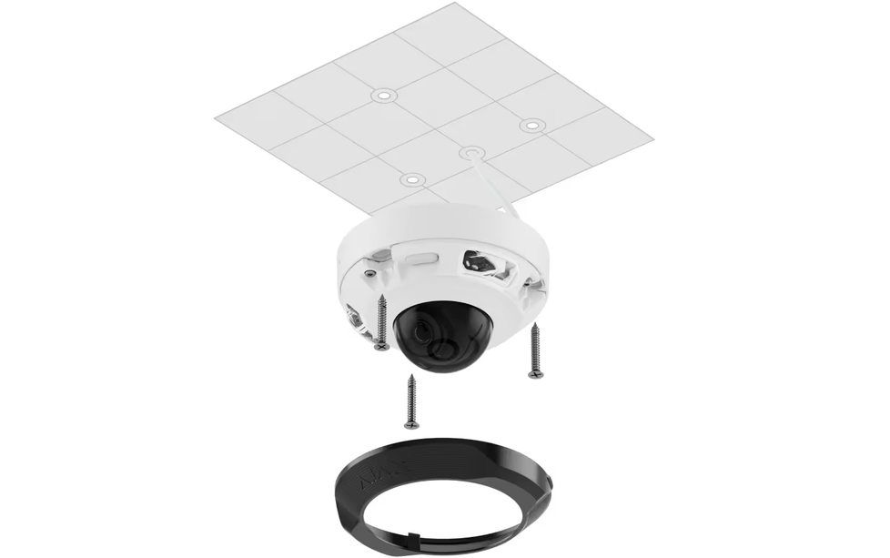 Ajax Systems DomeCam Mini 8MP IP-Sicherheitskamera