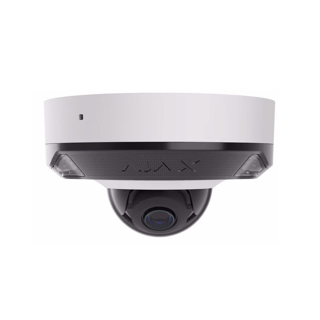Ajax Systems Ajax Systems DomeCam Mini HL Vit 8MP 4K IP-kamera med hybridbelysning