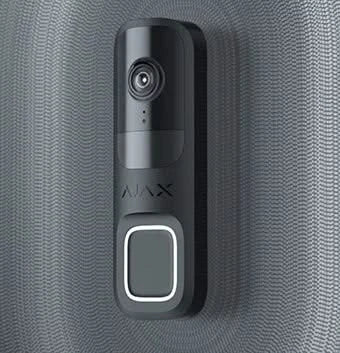 Ajax Systems Ajax Systems Dörrklocka, 4 MP kamera med inbyggd AI och PIR-sensor