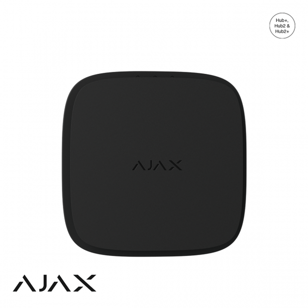 Ajax Systems Ajax Systems FireProtect 2 RB (Hitte/CO) vervangbare batterijen Zwart