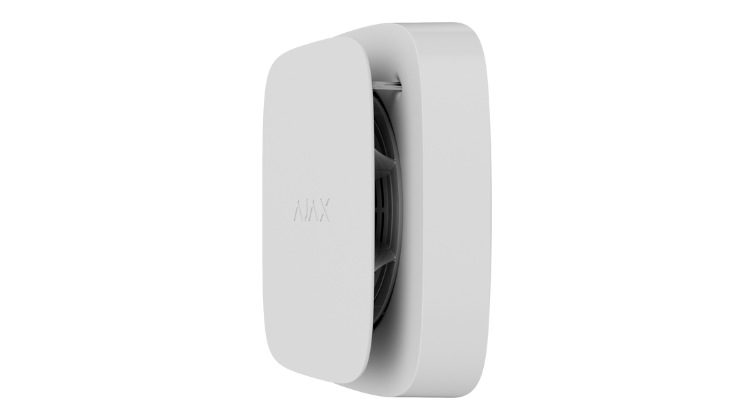 Ajax Systems Ajax Systems FireProtect 2 RB (värme/brand) utbytbara batterier, vit DEMO