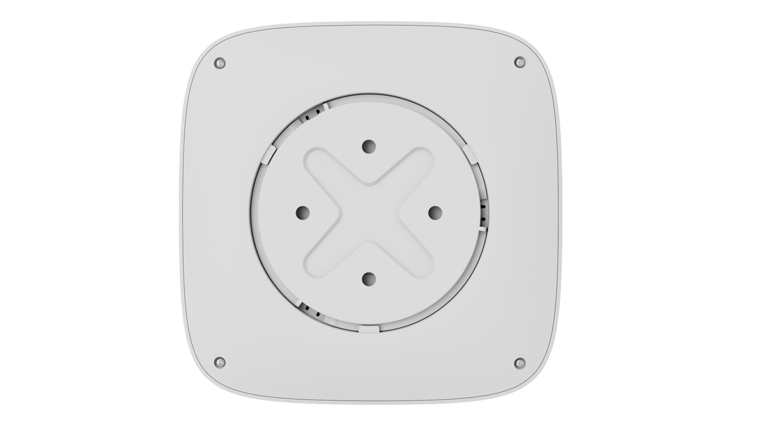 Ajax Systems Ajax Systems FireProtect 2 RB (värme/brand) utbytbara batterier, vit DEMO