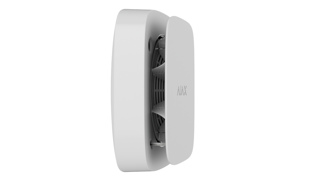 Ajax Systems Ajax Systems FireProtect 2 RB (värme/brand) utbytbara batterier, vit DEMO