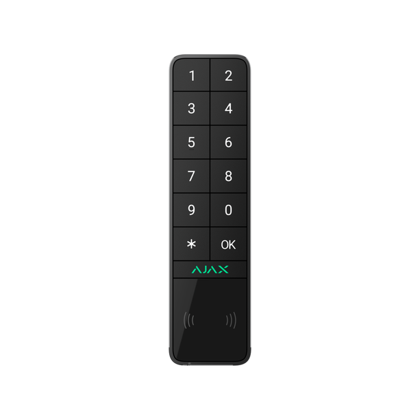 Ajax Systems Ajax Systems KeyPad Outdoor Jeweller draadloos met DESFire en BLE kaartlezer