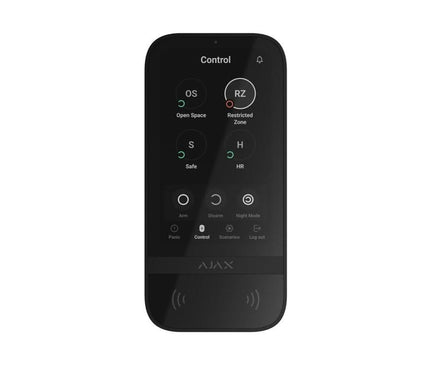 Ajax Systems Ajax Systems KeyPad TouchScreen Black