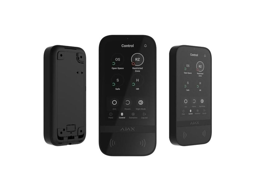 Ajax Systems KeyPad TouchScreen Svart