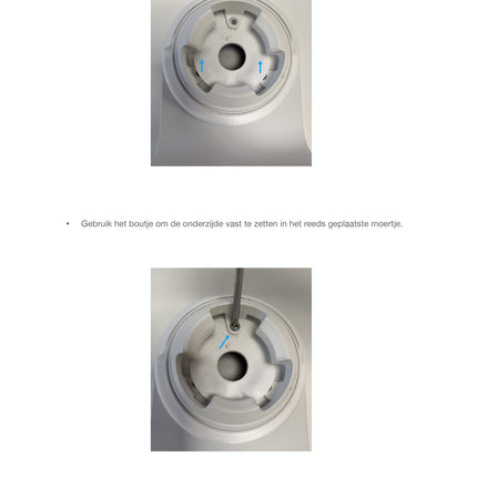 Ajax Systems Ajax Systems Muurbeugel adapter Wit voor TurretCam