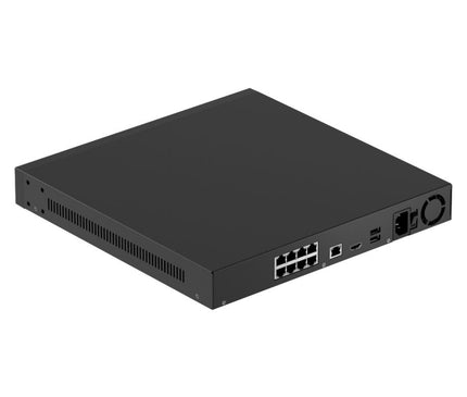 Ajax Systems Ajax Systems NVR H2D8PAC Recorder 16 Channels, 8x PoE, 4K HDMI, Black