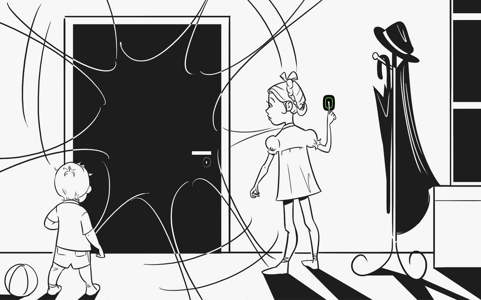 Ajax Systems Ajax Systems Paniekknop (Wit)