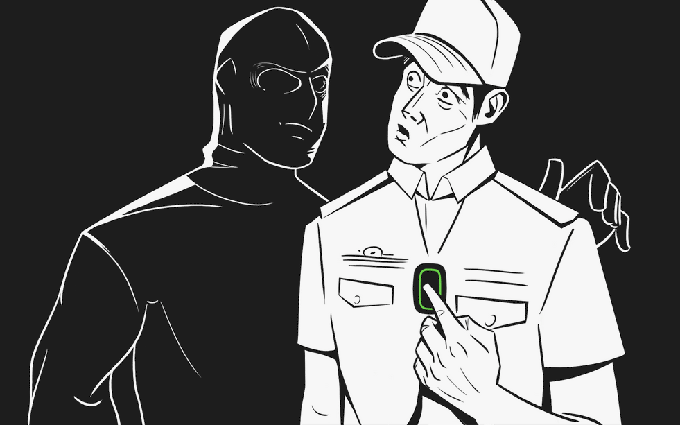 Ajax Systems Ajax Systems Paniekknop (Wit)