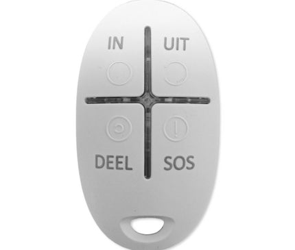 Ajax Systems Ajax Systems SpaceControl Télécommande sans fil avec texte gravé au laser en néerlandais