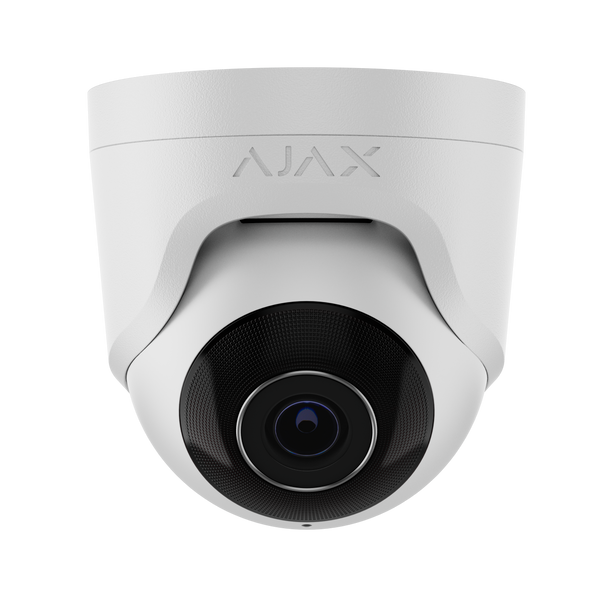 Ajax Systems Ajax Systems TurretCam Wit 8Mp 4K IP-beveiligingscamera 2.8mm DEMO