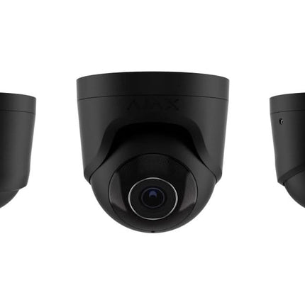 Ajax Systems Ajax Systems TurretCam Black 5MP IP-säkerhetskamera