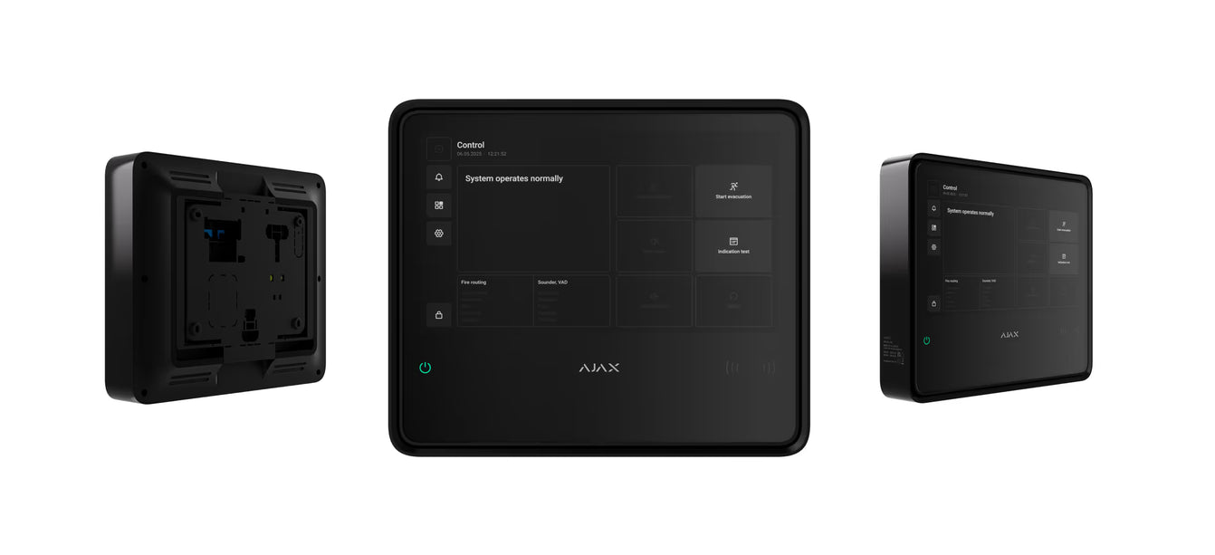 Ajax Systems EN54 brandnav svart