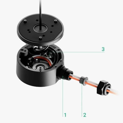 Ajax Systems Montagebox zwart voor Ajax camera's