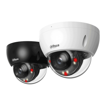 alarmsysteemexpert alarmsysteemexpert IPC-HDBW2449E-S-IL Zwart, 4MP 2.8mm Dome, Smart Dual Light, WizSense
