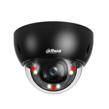 alarmsysteemexpert alarmsysteemexpert IPC-HDBW2449E-S-IL Zwart, 4MP 2.8mm Dome, Smart Dual Light, WizSense