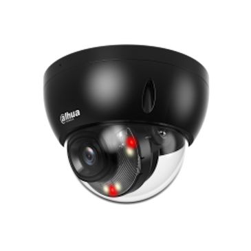 alarmsysteemexpert alarmsysteemexpert IPC-HDBW2449E-S-IL Zwart, 4MP 2.8mm Dome, Smart Dual Light, WizSense