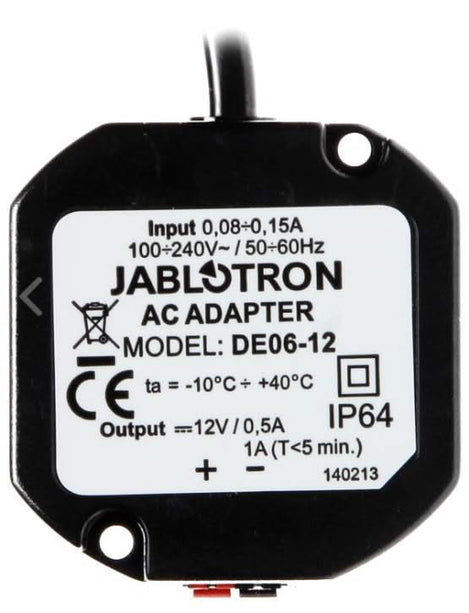 système d'alarme expert Jablotron DE06-12 Alimentation 12V / 0.5A