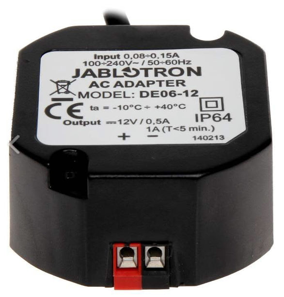 système d'alarme expert Jablotron DE06-12 Alimentation 12V / 0.5A