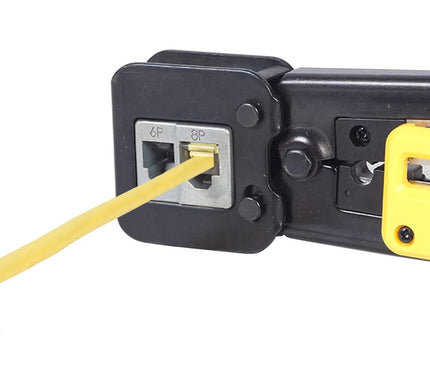 alarmsysteemexpert alarmsysteemexpert T-WC-05 Universele modulaire krimptang, RJ45 / RJ12 / RJ11 voor doorsteekconnectoren