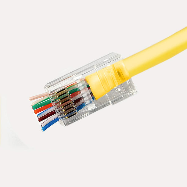 alarm system expert alarm system expert T-WC-05 Universelle modulare Crimpzange, RJ45 / RJ12 / RJ11 für Durchsteckverbinder