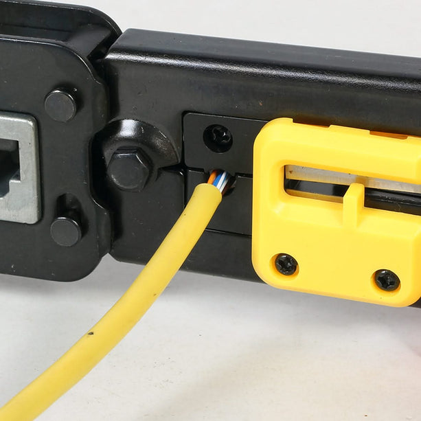 alarm system expert alarm system expert T-WC-05 Universelle modulare Crimpzange, RJ45 / RJ12 / RJ11 für Durchsteckverbinder