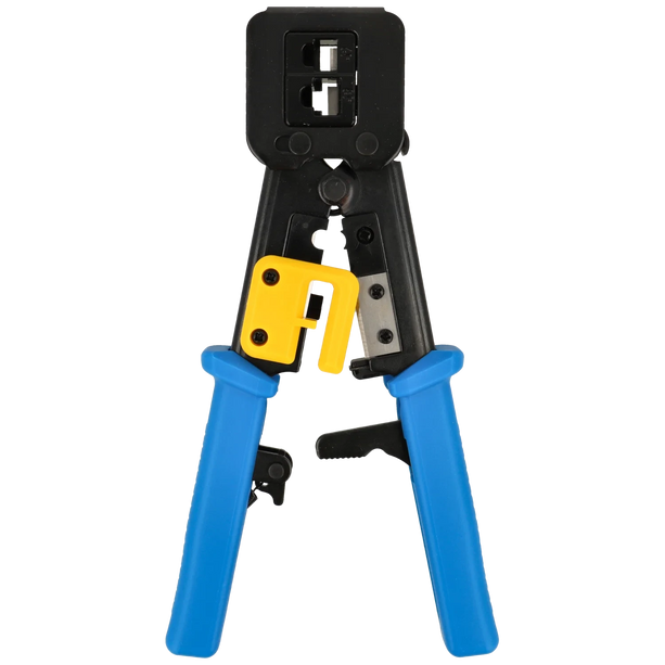 alarm system expert alarm system expert T-WC-05 Universelle modulare Crimpzange, RJ45 / RJ12 / RJ11 für Durchsteckverbinder