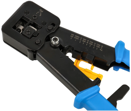 alarmsysteemexpert alarmsysteemexpert T-WC-05 Universele modulaire krimptang, RJ45 / RJ12 / RJ11 voor doorsteekconnectoren