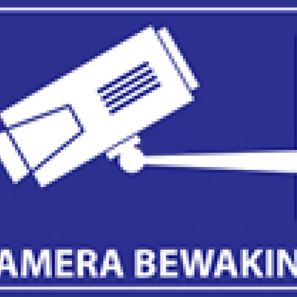 alarmsysteemexpert Camera Bewaking Sticker