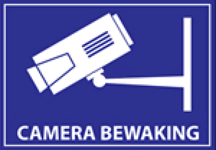 alarmsysteemexpert Camera Bewaking Sticker