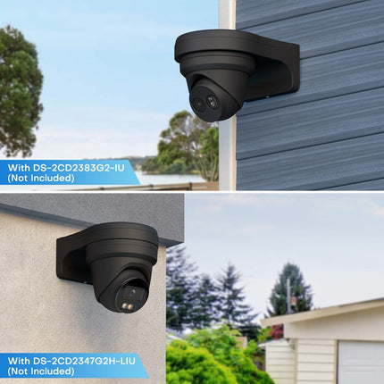 alarmsysteemexpert Camerasteun Zwart voor Hikvision en Dahua camera's