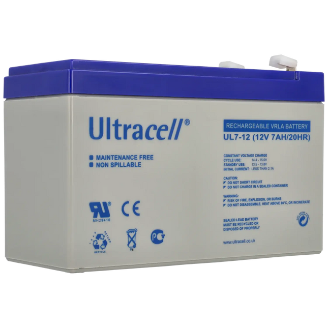 alarm system expert Ultracell SA-214-7Ah battery