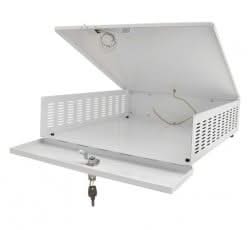 Alarm SystemExpert.co.uk Låsbart metallskåp för Recorder medium modell