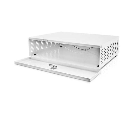 Alarm SystemExpert.co.uk Låsbart metallskåp för Recorder liten modell