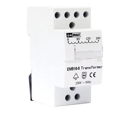 Système d'alarmeExpert.nl Système d'alarmeExpert.nl Transformateur de ceinture 8V-12V-24V AC, convenant entre autres aux sonnettes vidéo